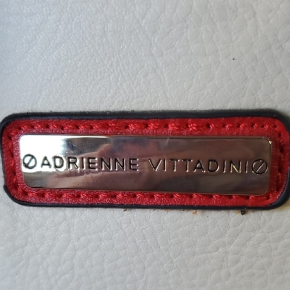 Adrienne Vittadini Black and Cream AND RED  Belted Barrel  NWT - Picture 3 of 12
